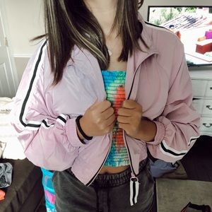 Cropped Bomber Jacket